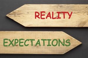 Reality vs expectations