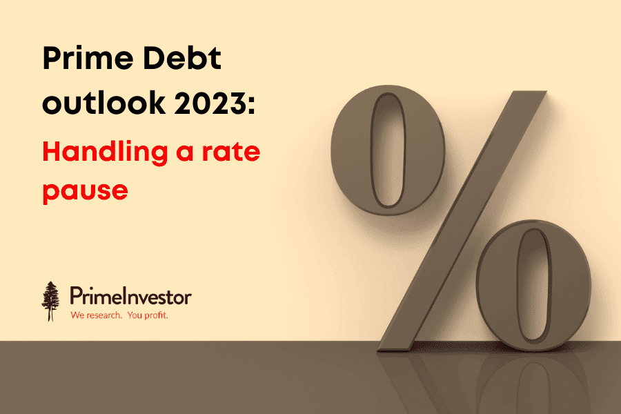 Prime Debt outlook 2023: Handling a rate pause
