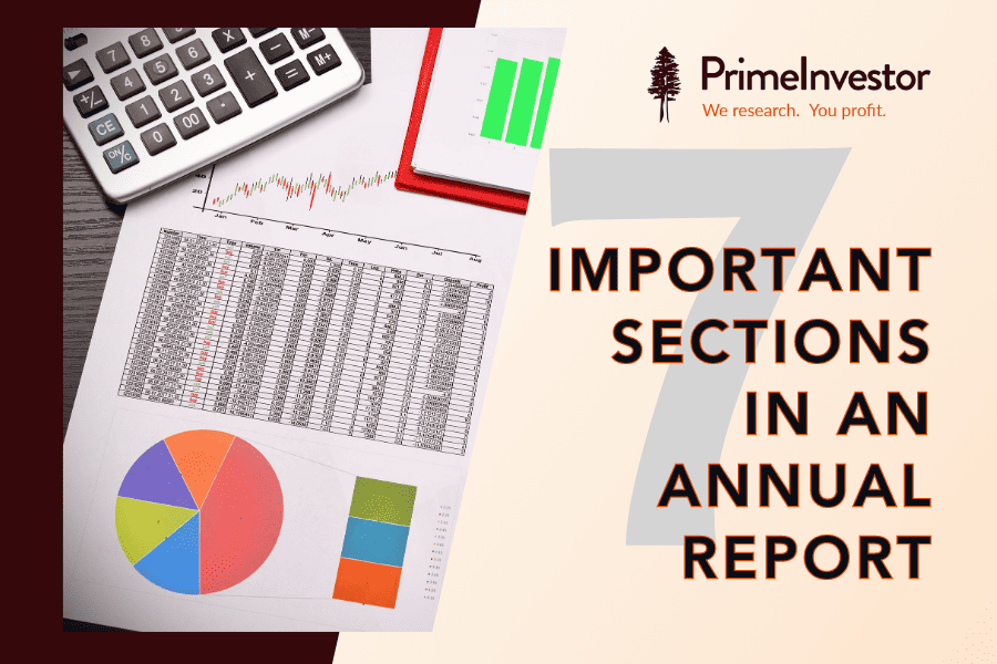 The 7 important sections in an annual report