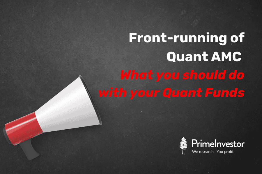 Front-running of Quant 
