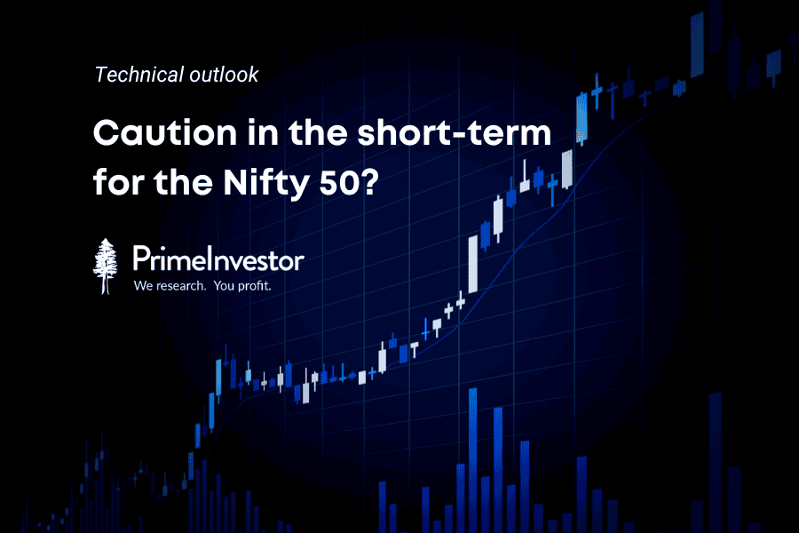 Technical outlook: Caution in the short-term for the Nifty 50?