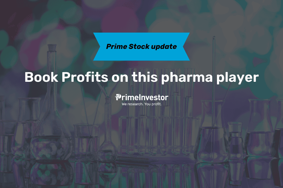 Book Profits on this pharma player